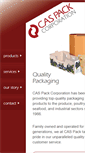 Mobile Screenshot of caspack.com
